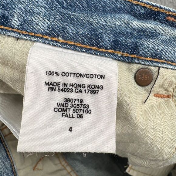 GAP 1969 jeans buckle back vintage size 4 made in Hong Kong limited edition y2k - Picture 12 of 15